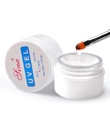 3 Colors Quick Uv Builder Gel Nail Extension Gel Nail Strengthen Uv Gel Nail Art Manicure Set Crystal Enhancement Gel For Professional Or Beginner 3PCS - Buy Online on SooperMarket.com