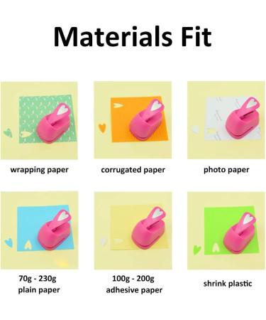 Craft Lever Punch 3 Hexagon DIY Handmade Paper Punch - White Color - Buy Online on SooperMarket.com