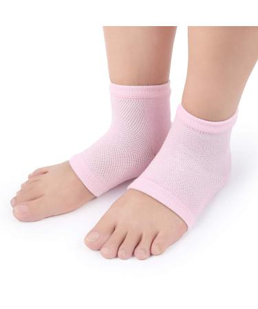 3st heel socks Moisturizing heel cushion Support of the heel cuff Gel socks with essential oils cracked heel heel heel sleeve Still socks men and women rose