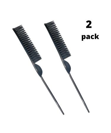 CocoBlack Naturals 3 Row Styling Comb - Detangle, Define, & Separate Curls (Black) - Buy Online on SooperMarket.com