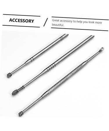 Stainless Steel Ear Cleaning Tools Set - Reusable Ear Cleaner & Care Kit - Buy Online on SooperMarket.com