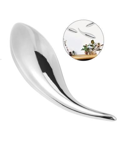 Cabilock Supplies Plastic Cm Plating Accessories DIY Wall Surface Decor Abs Silver Fish Abstract Mirror 13x3 cm Silver - Buy Online on SooperMarket.com
