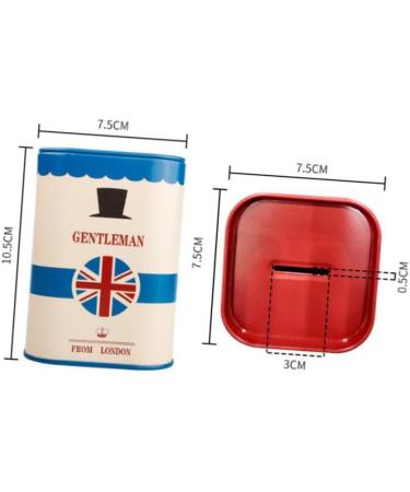 Mikinona Metal Container Set - 4-Piece Blade Recycling Box for Safe Razor Blade Disposal | Organizer Case in White Tin - Buy Online on SooperMarket.com
