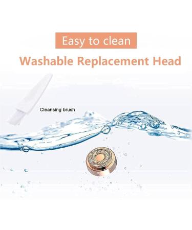Stouch Generation 2 Double Halo Facial Hair Remover Replacement Heads - 4 Gold Rose Blades for Women's Painless Epilator - As Seen on TV - Buy Online on SooperMarket.com