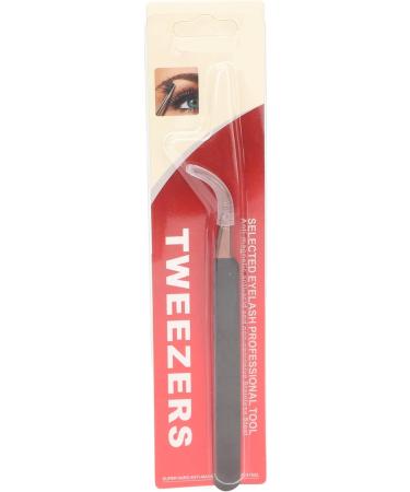 Stainless Steel Rose Gold Curved Tweezers for Eyelash Extensions | Precision False Eyelash Application - Buy Online on SooperMarket.com
