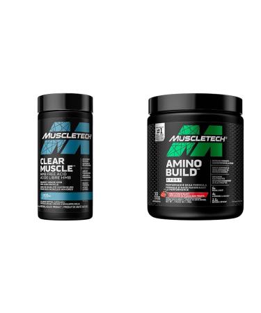 Muscle Recovery MuscleTech Clear Muscle Workout Recovery & Post Workout BCAA Amino Acid MuscleTech Amino Build Sport BCAAs Muscle Builder + Muscle Recovery Powder