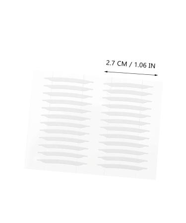 Angoily 30 Sheets Double-Side Stickers White Transparent Invisible Tapes Eyelid Double Creative Patches - Buy Online on SooperMarket.com