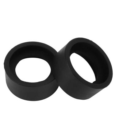 Oumefar 2 PCS Eyepiece Cover Protector Standard Eyepiece Protector Eye Guards Cups Eyepiece Covers to Reduce Impact with 36mm Diameter(KP-H2 Flat Angle)
