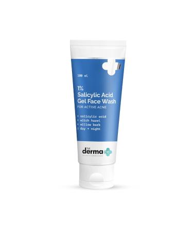 1% Salicylic Acid Gel Face Wash for Acne | Deeply Cleanses & Exfoliates | Helps Reduce Acne & Controls Oil Production | 3.38 Fl Oz/100ml 3.38 Fl Oz (Pack of 1)