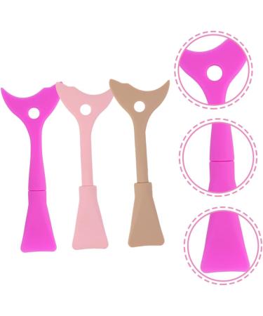 NOLITOY 3pcs Eyeliner Eyeshadow Baffle Miss Make up Eyelash Brush - Buy Online on SooperMarket.com