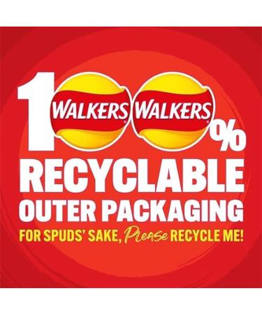 Walker Classic Variety Multipack Crisps 20x25g | Assorted Flavors for Snacking Delight | Fresh taste guaranteed | Suitable for vegetarians - Buy Online on SooperMarket.com