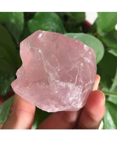 Crystal 1pcs Big Size Natural raw Rose Quartz Crystals Rough Stone Natural Quartz Crystals Stone for Suitable for Home Office Decoration FZUGEDRLI - Buy Online on SooperMarket.com