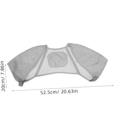 Kisangel Shoulder Protector Shoulder Wrap Protector Outdoor Shoulder Gear Sleep Shoulder Sleeve Spandex Grey - Buy Online on SooperMarket.com