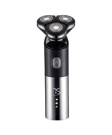 Men s 4-in-1 Electric Shaver & Grooming Kit Cordless Wet Dry Rotary Shavers USB Fast Charging LED Display