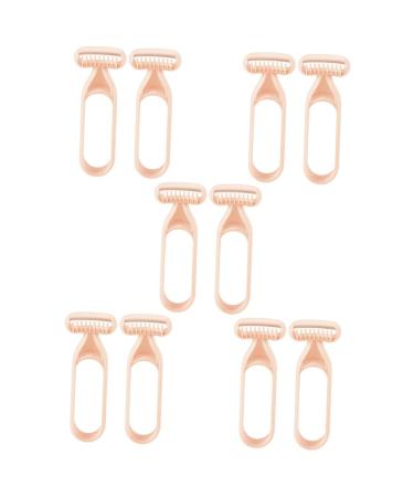 Angoily 10 pth armpit knife women razor hair cutter for armpits trimmer tool pubic hair cutter women body hair remover for women handbook chips resin resin