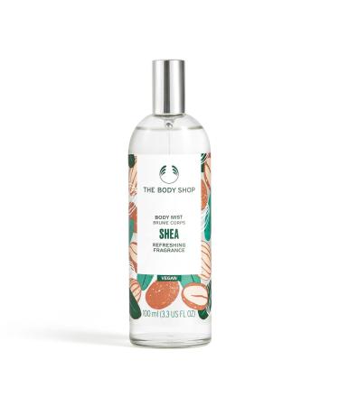 The Body Shop Shea Body Mist Refreshes and Cools with a Sweet Nutty Scent Vegan 3.3 oz
