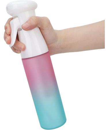 ANGGREK Spray Bottle 300ml Spray Bottle Reusable Proof Plastic Spray Bottle 360 Spray Continuous Mist Ergonomic for Hairstyling neating- Pink Green - Buy Online on SooperMarket.com