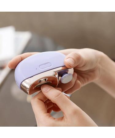 FIOERDTUIE Electric Nail Clippers Precision Tools For Fast And Efficient Nail Trim Durable Nail Supplies Nail Trimmer Nails Cutter Purple - Buy Online on SooperMarket.com