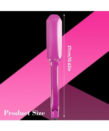 NAVESO Hair Crimping Iron with Wide Plates and 5 Heat Settings - Volumizing Styling Tool for Fluffy Hairstyles and Corn Perms - Buy Online on SooperMarket.com
