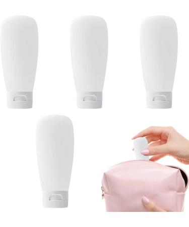 Veeteah Travel Size Containers - 100ml Empty Travel Dispenser Bottle Travel Size Containers for Conditioner Shampoo Lotion - Buy Online on SooperMarket.com