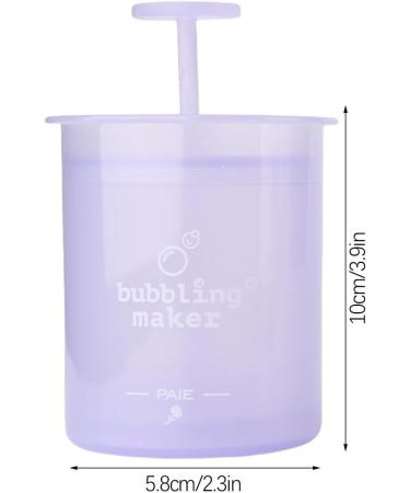 Foam Maker | Face Cleanser Foaming Bottle Bubble Foamer | Ergonomic Pump Facial Cleansing Tool Cleansing Foaming Maker for All Skin Types Purple - Buy Online on SooperMarket.com