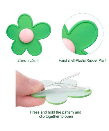 Bmobuo 12Pcs Colorful Daisy Flower Hair Clips for Girls & Women - Cute Small Hair Accessories - Buy Online on SooperMarket.com