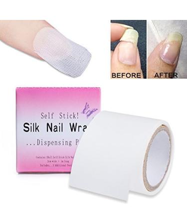 Strong Fiberglass Nail Wraps for Gel & Acrylic Nails - Pack of 2 - Buy Online on SooperMarket.com