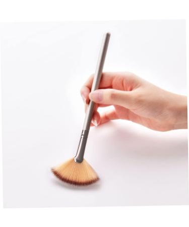 FOMIYES Blush Makeup Brush Highlighter Handle Makeup Brush Fan Ladies Suits Professional Makeup Bling Makeup Makeup Fan Make up Fan Face Lip Gloss Bamboo Miss Size 1 As Shown - Buy Online on SooperMarket.com