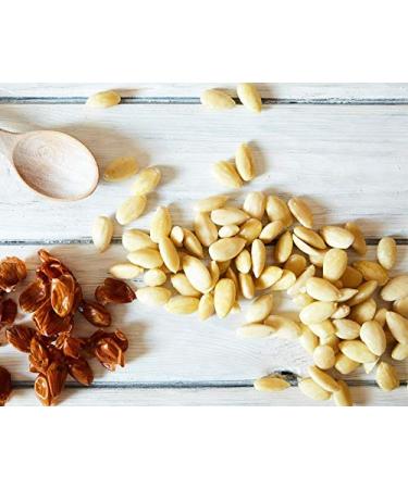 1lb Blanched Whole Almonds - Non-GMO Raw Unsalted Almonds, High Protein & Fiber, Keto Vegan Kosher Snack for Desserts - 1lb Pack - Buy Online on SooperMarket.com
