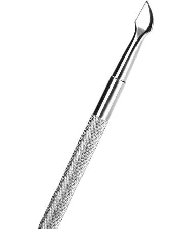 LANTRO JS Cuticle Pusher and Cutter Set 5.4" Stainless Steel Double Head Gel Nail Polish Peeler Scraper Nail Polish Gel Scraper Peeler Fingernails Toenails - Buy Online on SooperMarket.com