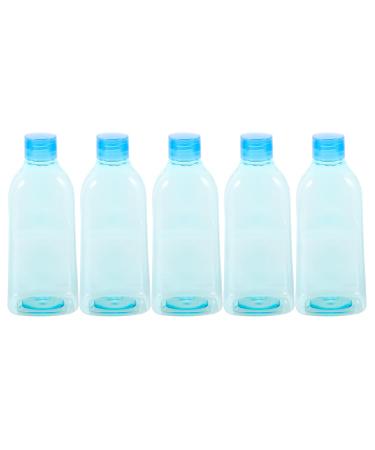 HAPINARY 5pcs Wash Dropper Travel Accessory Multi-function Travel Bottle Plastic Blue