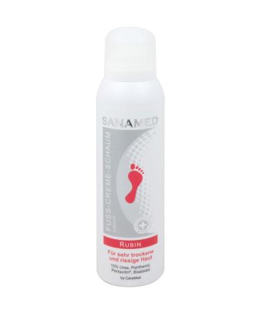 Rubin Sanamed Foot Cream Foam 150 ml - Hydrating Relief for Tired Feet | International Shipping - Buy Online on SooperMarket.com