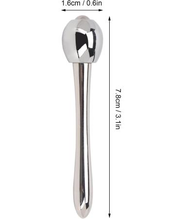 Eye Roller 2-in-1 Design Eye Cream Applicator and Ice Roller Silver Ergonomic Eye Cream Applicator Roller for Reducing Puffiness - Buy Online on SooperMarket.com