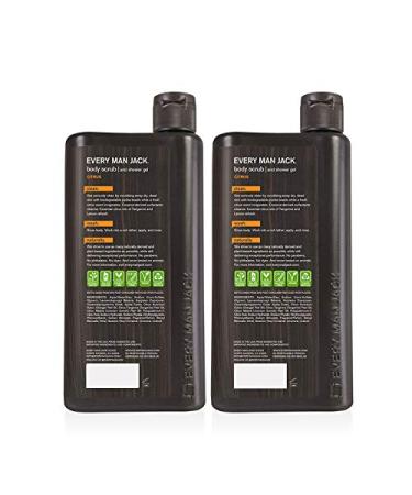 Every Man Jack Body Wash Citrus 16.9oz Twin Pack - 2 Pack Citrus 16 Fl Oz - Buy Online on SooperMarket.com