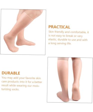 FOMIYES 2 Pairs Exfoliating Moisturizing Socks Feet Moisturising Socks Ladies Heels Rough Calluses Socks Moisturizing Booties Girl Heels Cracked Heels Moisturizing Socks Women's Socks Sebs - Buy Online on SooperMarket.com