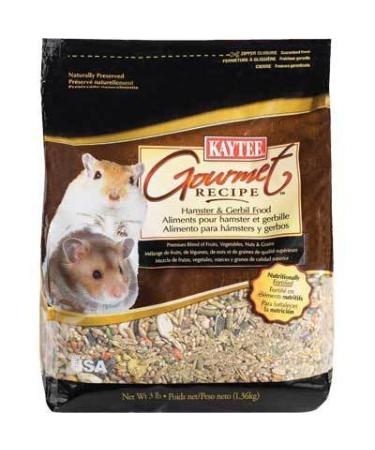 Kaytee Gourmet Recipe Hamster & Gerbil Food 5-pound