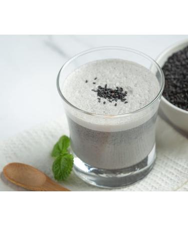 Organic Black Sesame Protein 200g - Freshly Ground Tahini by Biokraft Natura | BIOMOND - Buy Online on SooperMarket.com