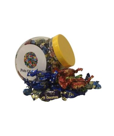 Personalized Customise with Your Own Message or Image 250g Jar of Walkers Individually Wrapped Assorted Toffees