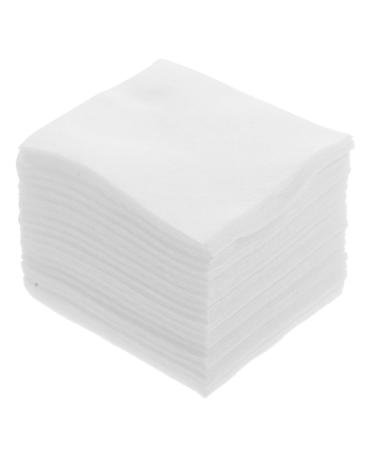 Ipetboom 1000pcs Cosmetic Cotton Nail Polish Remover Pad Thin Cotton Pads Makeup Remover Pads Makeup Tools Make up