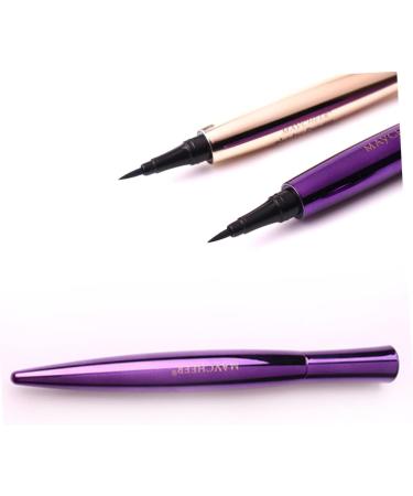 FOYTOKI 2pcs Eyeline Pencil Eye Liner Pencils Liquid Eyeliner Waterproof Eyeliner Pencil Purple - Buy Online on SooperMarket.com