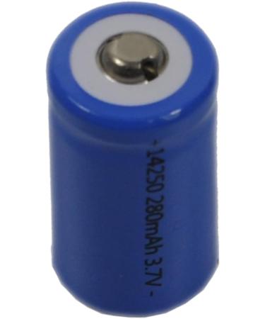 6X 14250 Rechargeable Li-ion Battery 280mAh 3.7V - Top Button | International Shipping Available - Buy Online on SooperMarket.com