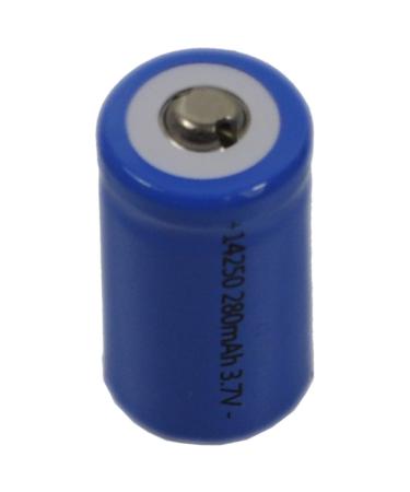 2X 14250 Battery Top Button 280mah li-ion Rechargeable 3.7V 2x battery