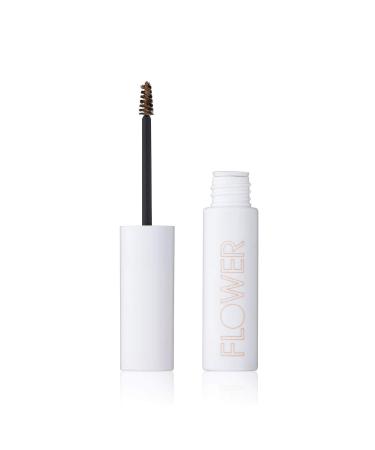 FLOWER BEAUTY By Drew Barrymore Fiber Fix Eyebrow Gel - Tinted Brow Mascara + Fixative for Eyebrows -Long-Lasting + Natural Finish -Vegan + Cruelty-Free - Blonde