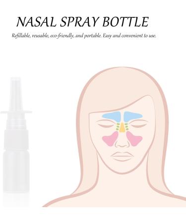 Healeved 10ML Nasals Spray Bottle - Set of 20 Refillable Mist Sprayers Versatile Travel Spray Bottle With Cover for Water Oils Skin Care Fine Mist Sprayers - Small Spray Bottle - Buy Online on SooperMarket.com