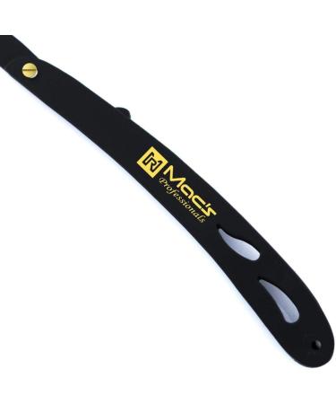 B&G Professional Straight Edge Shaving Razor with Premium Derby Blades | Easy Replacement Mechanism | 100% Stainless Steel | Macs-049BGP1 - Buy Online on SooperMarket.com