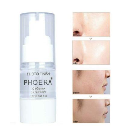 Phoera Face Primer with Invisible Pores, Oil Control, and Added Vitamins - Matte Finish, Long Lasting Makeup Base - 18ml Primer - Buy Online on SooperMarket.com
