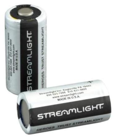 Streamlight CR123 Batteries 2 Pack