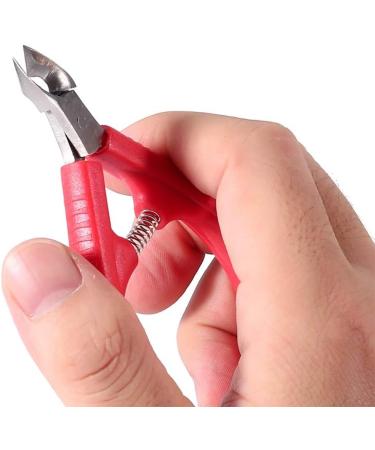 Socobeta Manicure Pliers Plier 10x6x2 Professional Stainless Steel Plastic Nail Clipper Cutter Toe Finger Cuticle Plier Manicure Tool - Buy Online on SooperMarket.com