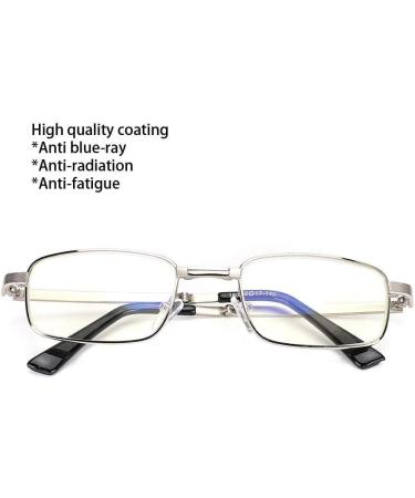 Filfeel Foldable Reading Glasses - High-Resolution Visual Fatigue Relief for Seniors | Presbyopic Glasses with Bag - Buy Online on SooperMarket.com