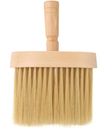 Barber Neck Dust Brush Brush Hair Cutting Tool Neck Duster Brush Neck Face Duster Brush Salon Hair Cleaning Wooden Sweep Brush Hair Cut Hairdressing Tool - Buy Online on SooperMarket.com